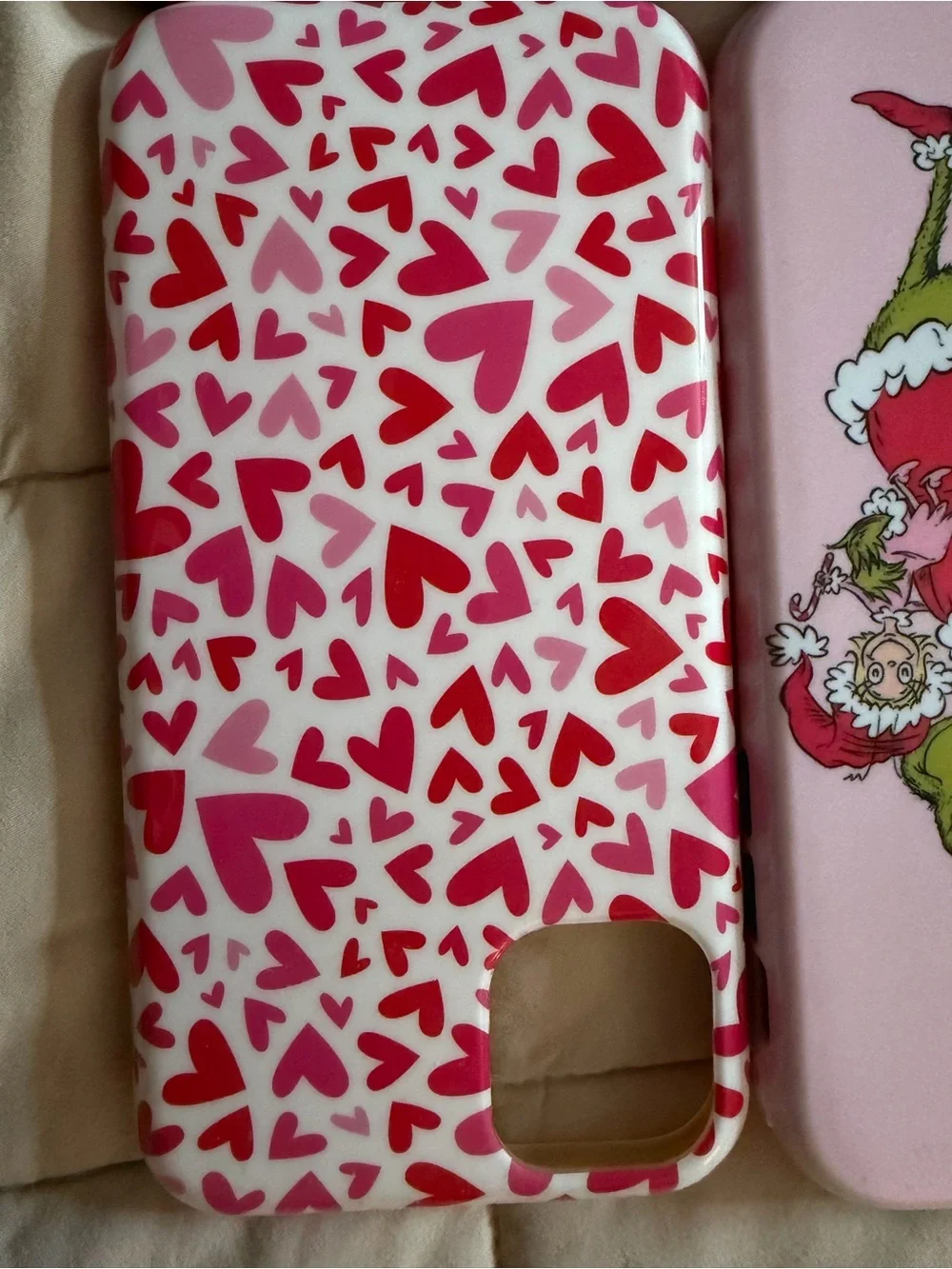 IPhone 11 phone cases.  Good condition. Assorted Pink, Purple, Navy & Patterned